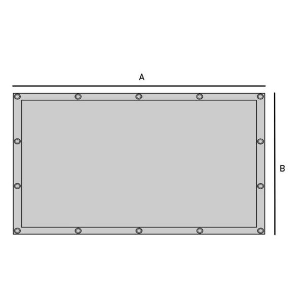 Copertura in PVC rettangolare e quadrato