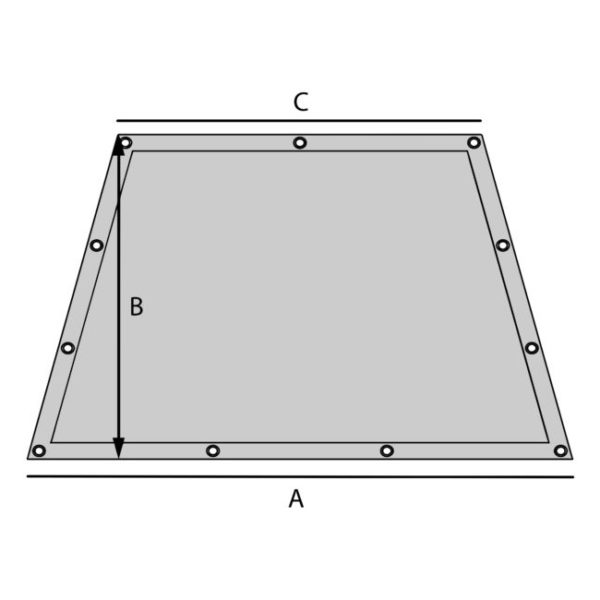 Copertura in PVC trapezoidale