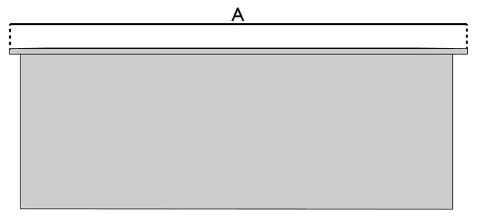 Copertura per barra - lunghezza 480x223