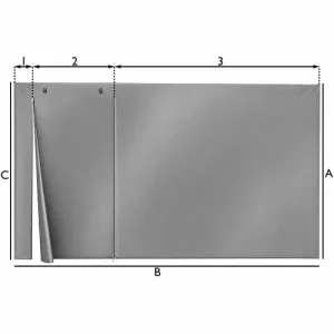 Telo per terrazza e patio – 1 porta