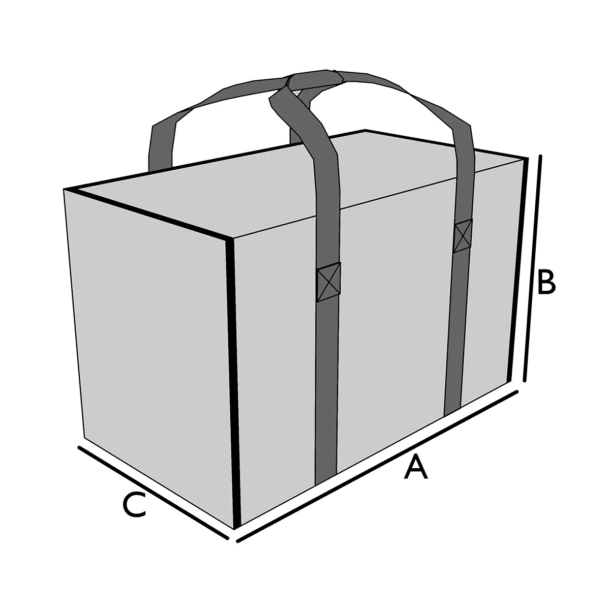 Borsa da trasporto per altoparlante