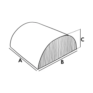 Cuscino interno - Mezza luna