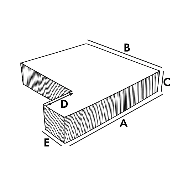 Cuscino interno - Lato sinistro (seduta)