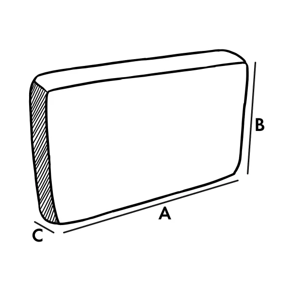 Cuscino interno - Rettangolare / Quadrato (schienale)