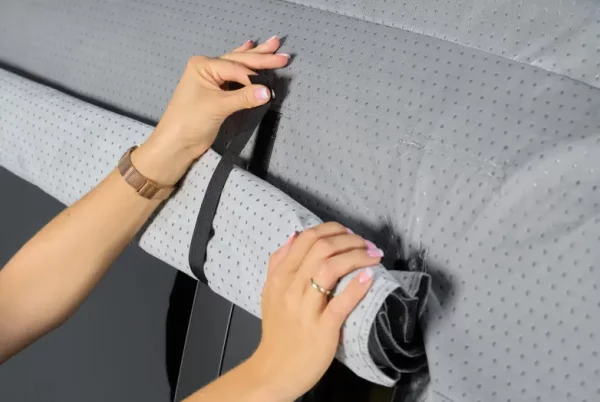 Copertura per furgone attrezzato H1 con apertura a cerniera - immagine 3